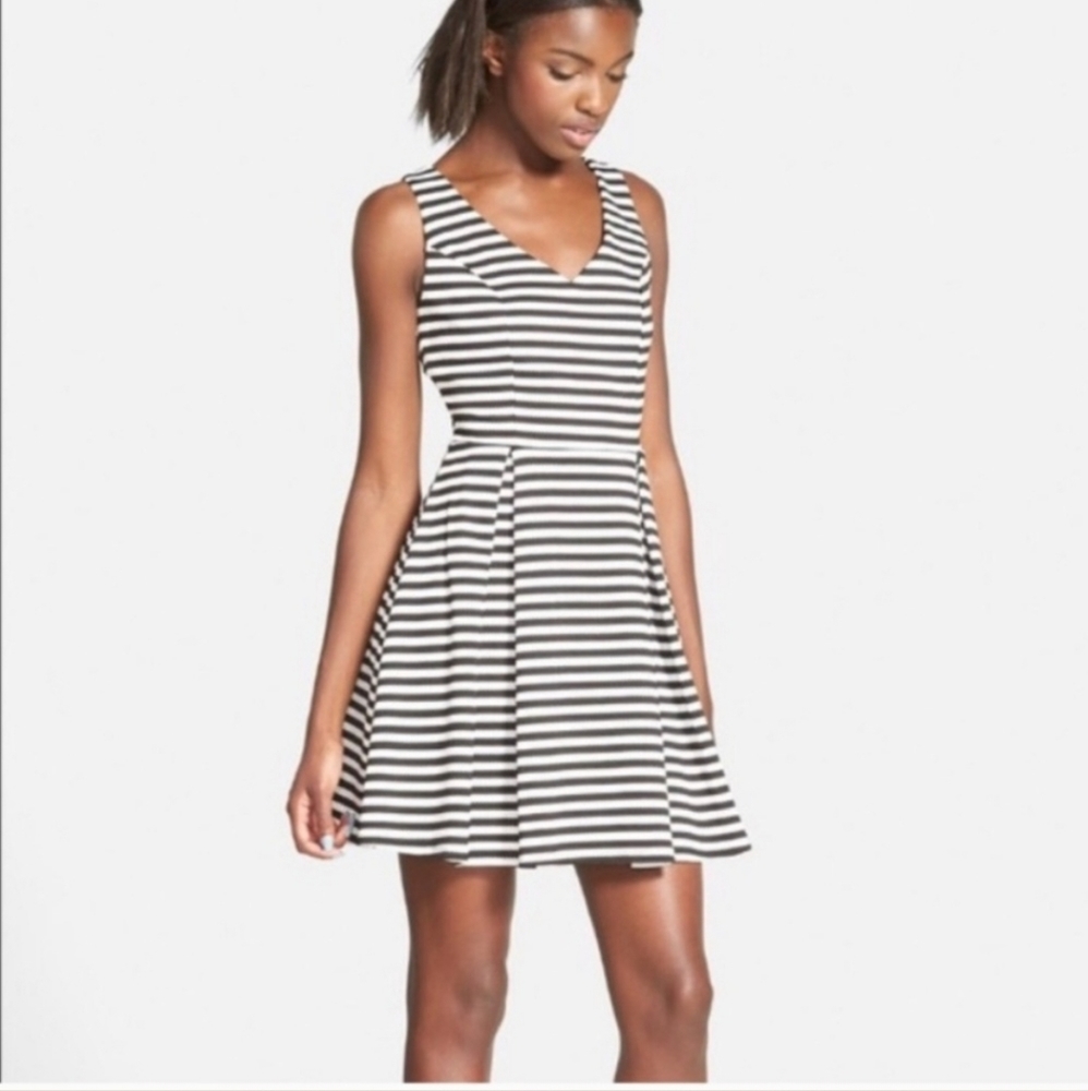 Black and White Dress